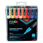 Afbeelding van POSCA PC-3M verfmarkerset warm | 0,9 - 1,3 mm | 16 stuks | POSPC3M/16AASS21