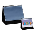 Afbeelding van Rillstab basic tafelflipover | A4 liggend | 4-ringsmechaniek | inclusief 10 hoezen | RIL93175