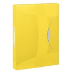 Afbeelding van Esselte 6240 Vivida documentenbox | A4 | polypropyleen | transparant geel | 47mm | 380 vel | ESS624052