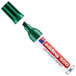 Afbeelding van Edding 500 permanent marker | groen | beitelvormige punt | 2-7 mm | EDD4-500004