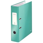Afbeelding van Leitz 180 WOW ordner | A4 | karton | ijsblauw metallic | 80 mm | LEI10050051