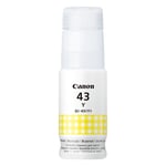 Afbeelding van Canon GI-43Y inktfles geel (origineel) | CANGI-43Y