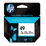 Afbeelding van HP 51649A nr. 49 inktcartridge kleur (origineel) | HP51649A