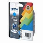 Afbeelding van Epson T0422 inktcartridge cyaan (origineel) | EPST042240