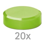 Afbeelding van Maul magneten | lichtgroen | 30 mm | 20 stuks | MAUL6177154