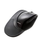 Afbeelding van Newtral3 12002700LW Medium ergonomische muis | optisch | draadloos | USB | linkshandig | zwart | NEW12002700LW