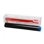 Afbeelding van OKI 43640302 toner cartridge zwart (origineel) | OKI40302