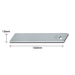 Afbeelding van Olfa LB-SOL-10 reserve afbreekmesjes | metaal | 18 mm | 10 stuks | OLF3561