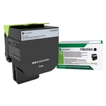 Afbeelding van Lexmark 71B2XK0 toner cartridge zwart extra hoge capaciteit (origineel) | LEX71B2XK0