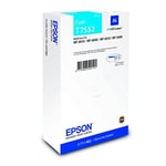 Afbeelding van Epson T7552 inktcartridge cyaan hoge capaciteit (origineel) | EPST755240