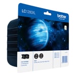 Afbeelding van Brother LC-1280XL BK inktcartridge zwart 2 stuks (origineel) | BRB-LC1280XLBKBP2