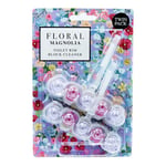 Afbeelding van Floral Toiletblok | Magnolia | 90 gram | QC-FLO-00056