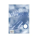 Afbeelding van WORK schrijfblok | A4 | gebonden | gelinieerd | 70gr. | 100 vel | SNEL248229