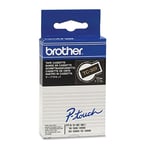 Afbeelding van Brother TC-301 tape goud op zwart 12mm x 7,7m (origineel) | BROTC-301