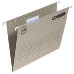 Afbeelding van Elba 400134694 Verticfile Ultimate hangmappen | A4 | V-bodem | grijs | 10 stuks | ELB400134694