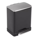 Afbeelding van EKO E-Cube pedaalemmer | zwart | 12 liter | EK240NA0000