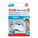 Afbeelding van Tesa 57550-00014-01 small powerstrips | kleefstrips | wit | niet-permanent | 14 stuks | TE57550-00014-01