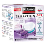Afbeelding van Rubson Sensation vochtopnemer navullingen | lavendel | 2 x 300 gram | QC-RUB-00020