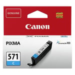 Afbeelding van Canon CLI-571C inktcartridge cyaan (origineel) | CANCLI-571C