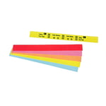 Afbeelding van Zebra Z-Band Splash 10012718-2 geel 25mm x 254mm 4 x 350 stuks (origineel) | ZEB10012718-2