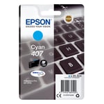 Afbeelding van Epson 407 inktcartridge cyaan (origineel) | EPSC13T07U240