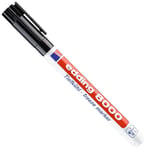 Afbeelding van Edding 8000 diepvriesmarker | zwart | ronde punt | 1 mm | EDD4-8000-1-4001