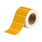 Afbeelding van Brady THT-55-423-1-YL label polyester glanzend geel 101,60 x 50,80 mm (origineel) | BRATHT-55-423-1-YL