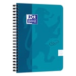 Afbeelding van Oxford 400104100 Touch spiraalblok | A5 | geruit | lichtblauw | 70 vel | OXF400104100