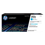 Afbeelding van HP W2121X nr. 212X toner cartridge cyaan hoge capaciteit (origineel) | HPW2121X