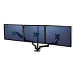 Afbeelding van Fellowes 8042601 Platinum Series monitorarm | 3 monitoren | tot 27 inch | zwart | tot 7 kilo | FEL8042601