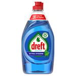 Afbeelding van Dreft Extra Hygiene Afwasmiddel | Eucalyptus | 430 ml | QC-DR-06185