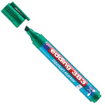 Afbeelding van Edding 383 flipchart marker | groen | beitelvormige punt | 1-5mm | EDD4-383004