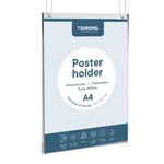 Afbeelding van Europel posterhouder | A4 | acryl | transparant | hangend | EUR350010