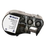 Afbeelding van Brady M4C-500-595-YL-BK vinyl labels zwart op geel | 12,70 mm x 7,62 m (origineel) | BRAM4C-500-595-YL-BK
