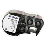 Afbeelding van Brady M4C-750-595-WT-BK vinyl labels zwart op wit | 19,05 mm x 7,62 m (origineel) | BRAM4C-750-595-WT-BK