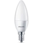 Afbeelding van Philips | E14 led lamp | 4W (25W) | mat | warm wit | kaarsmodel | PHLED00149