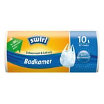 Afbeelding van Swirl vuilniszakken met handvatten | antibacterieel | 10 liter | 37 stuks | SWI6772065