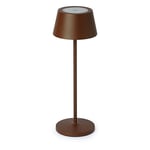 Afbeelding van Maul 8190877 MAULnina bureaulamp | met voet | LED | oplaadbaar | dimbaar | bruin | MAU8190877