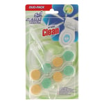 Afbeelding van At Home Clean Toiletblok | Citrus | 45 gram | 2 stuks | QC-AT-00048