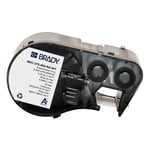 Afbeelding van Brady M4C-375-595-RD-WT vinyl labels wit op rood | 9,53 mm x 7,62 m (origineel) | BRAM4C-375-595-RD-WT