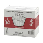 Afbeelding van Koffiefilters 90/250 wit | 1000 stuks | KOF8659
