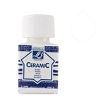 Afbeelding van Lefranc Bourgeois Ceramic glas & porseleinverf 001 | white | 50 ml | LEF210309