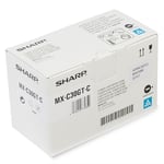 Afbeelding van Sharp MX-C30GTC toner cartridge cyaan (origineel) | SHAMX-C30GTC