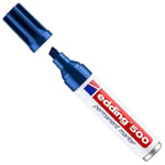 Afbeelding van Edding 500 permanent marker | blauw | beitelvormige punt | 2-7 mm | EDD4-500003