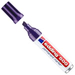 Afbeelding van Edding 500 permanent marker | violet | beitelvormige punt | 2-7 mm | EDD4-500008