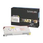 Afbeelding van Lexmark 20K1402 toner cartridge geel hoge capaciteit (origineel) | LEX20K1402
