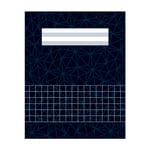 Afbeelding van Kangaro K-500222-10 ruitjesschrift | A5 | blauw | 80 vel | 10 stuks | KANK-500222-10
