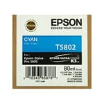 Afbeelding van Epson T5802 inktcartridge cyaan (origineel) | EPST580200