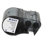 Afbeelding van Brady M5C-1500-595-BK-WT tape vinyl wit op zwart | 38,1 mm x 7,62 m (origineel) | BRAM5C-1500-595-BK-WT