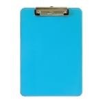 Afbeelding van Maul klembord | neon | A4 | transparant blauw | MAUL2340631
